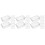 90Pcs Pet Clear Cake Boxes Bulk for Cheesecake and Swiss Roll Storage 8
