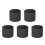 5Pcs Black Graphite Melting Crucibles Refining Pot 10