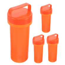 8Pcs Compact Orange Tool Organizer Tube for Inflatable Boat Repair Kit