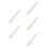 5Pcs Beige Bone Portable Fabric Stain Removal Tool for Laundry 9