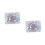 100Pcs Bowknot Head Flat Pins Assorted Colors for Sewing and Craft 6
