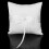 3Pcs Ivory Ring Pillow Satin with Pearl Bow for Wedding 9
