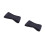 2Pcs Dark Grey Unisex Adjustable Headband Double Layer Earmuffs Warm 6