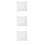 3Pcs Ivory Ring Pillow Satin with Pearl Bow for Wedding 3