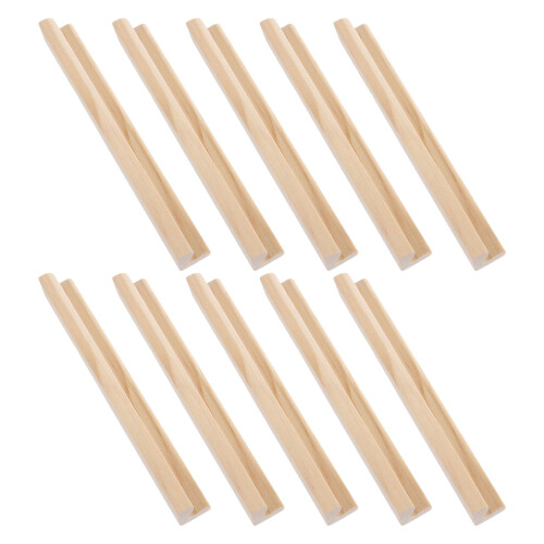 50Pièces Supports Stables En Bois Pour Et Accessoires De Jeu