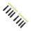 8Pcs Flat Seam Roller for Wallpaper Adhesive Application Home and Car 8