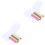 10Pcs Plastic Chalk Holders Chalk Clips for Drawing and Writing Use 3