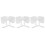 3Pcs White Detachable False Collar Women Bow Design Mini Cape for Tops 4