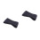2Pcs Dark Grey Unisex Adjustable Headband Double Layer Earmuffs Warm 4