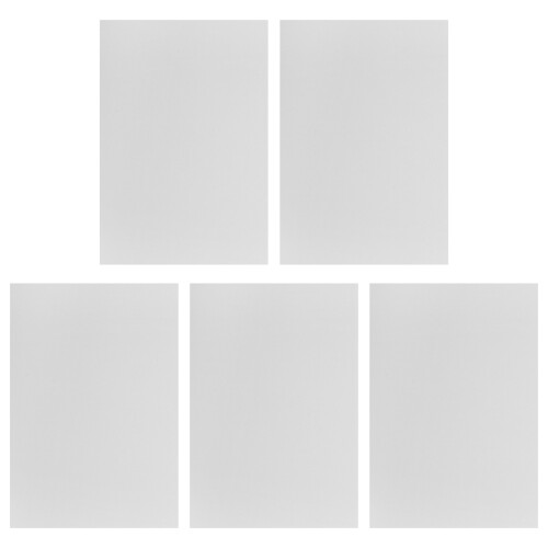 25Pcs Stable Heat Shrink White Plastic Sheets for DIY Handicrafts 1