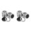 20Pcs Lightweight Silver Iron Round Metal Cans with Lids for Storage 5