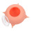 2Pcs Reusable Silicone Milk Container Puppy Feeder Pink Pet Accessory 2