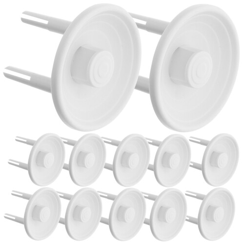 80Pcs Durable White Babyproof Electrical Socket Protectors for Safety 2