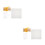 2Sets DIY Embroidery Set Yellow Organza Thread Needle Tools for Craft 4