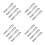 16Pcs Silver Stainless Steel Sewing and Kitchen Clips for Home Use 4