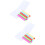 10Pcs Plastic Chalk Holders Chalk Clips for Drawing and Writing Use 6
