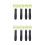 8Pcs Flat Seam Roller for Wallpaper Adhesive Application Home and Car 6