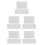 25Pcs Stable Heat Shrink White Plastic Sheets for DIY Handicrafts 7
