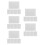 25Pcs Stable Heat Shrink White Plastic Sheets for DIY Handicrafts 6