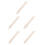 5Pcs Beige Bone Portable Fabric Stain Removal Tool for Laundry 6