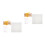 2Sets DIY Embroidery Set Yellow Organza Thread Needle Tools for Craft 9