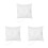 3Pcs Ivory Ring Pillow Satin with Pearl Bow for Wedding 8