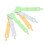 12St Multifunctionele Kattenlepel Van Plastic, Handige Snelle 2