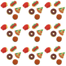 150St Mini Gum Tpr Speelvoedsel Gumset Meerkleurig Voor Kinderen