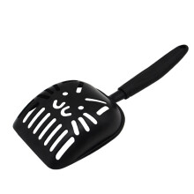 2St Metalen Kattenbakkie Met Tpr Handvat Zwart