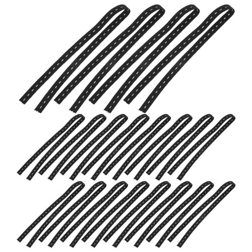 80Pcs Black Elastic Fixing Band for Moxibustion Box Adjustable Fit 2