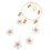 2Pcs Decorative Mobile Coffee Color Felt Balls for Nursery 3