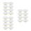 24Pcs White Iron Concealed Fire Sprinkler Plates Easy Install for Home 7