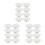 24Pcs White Iron Concealed Fire Sprinkler Plates Easy Install for Home 6