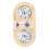 3St Sauna Zandloper Timer Met Thermometer Hygrometer Paars 1