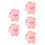 5St Lippenbalsem Kids Roze Beer, Hydraterend, En Compact 4