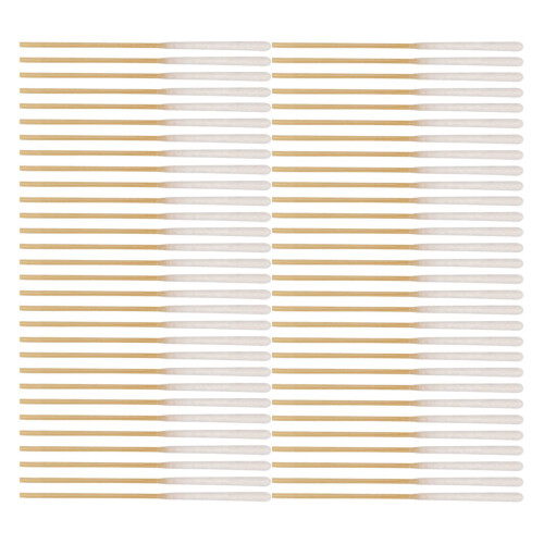 720Pièces Coton-Tiges Bambou Beige 3" Pointe Précise Usage 1