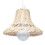 2Pcs Simple White Rattan Woven Pendant Light for Home Decor 1