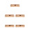 5St Zwangerschapsbewaarbox Lichtbruine Doos Met 8