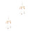 2Pcs Decorative Mobile Coffee Color Felt Balls for Nursery 6