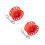 2Sets Snorkel Guideline Spool Duurzaam Aluminium Rood 4