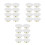 24Pcs White Iron Concealed Fire Sprinkler Plates Easy Install for Home 5