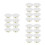 24Pcs White Iron Concealed Fire Sprinkler Plates Easy Install for Home 4