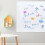 2St Herbruikbare Whiteboard Muurstickers Wit Voor Kindertekeningen 3