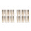 80Pièces Blanks Bracelets Slap Acier Durable Café Kit Enfants 6