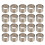 80Pièces Blanks Bracelets Slap Acier Durable Café Kit Enfants 1