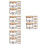 24Pièces Bol Cristal Transparent Support En Acier 3