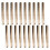 80Pièces Blanks Bracelets Slap Acier Durable Café Kit Enfants 3
