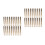 80Pièces Blanks Bracelets Slap Acier Durable Café Kit Enfants 4