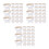 600Pièces Fixations En Maintien Chemise 6