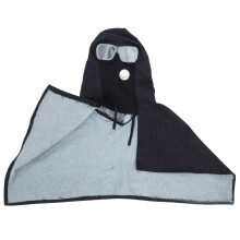 4Pièces Capuche En Tissu Denim Lunettes Protection Œil